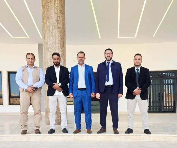 خلال مراسم افتتاح "حي السلام" بمدينة درنة، استلمت جامعة درنة "مستشفى جامعة درنة العلاجي التعليمي