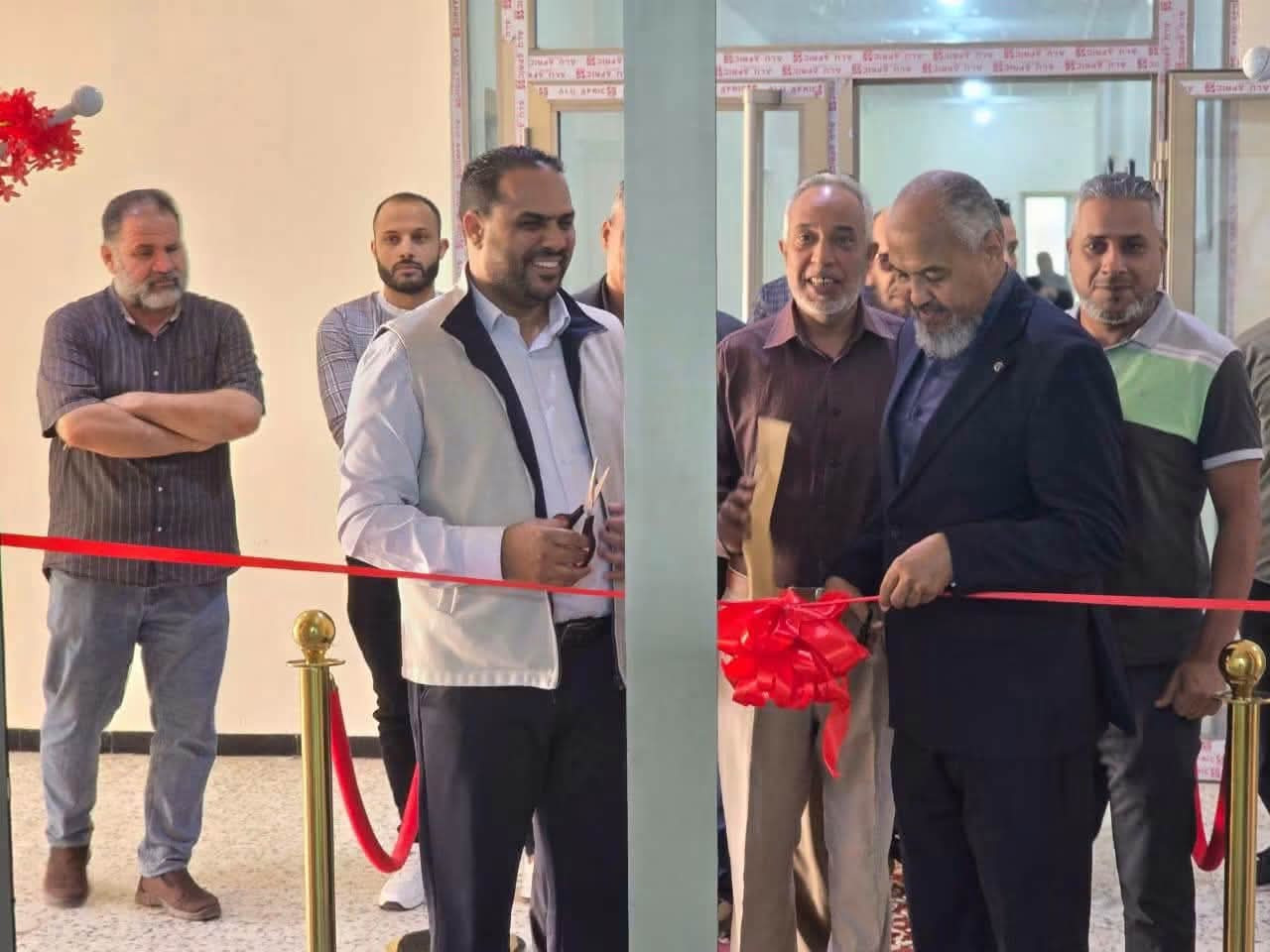 في إطار دعم الوزارة لخطط التطور الأكاديمي الدكتور فرج العريبي يفتتح مركزي "البحوث والاستشارات" و"اللغات" بجامعة اجدابيا
